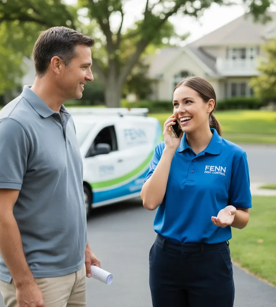 Fenn Pest Control customer support in Linden